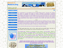Tablet Screenshot of madaris.org